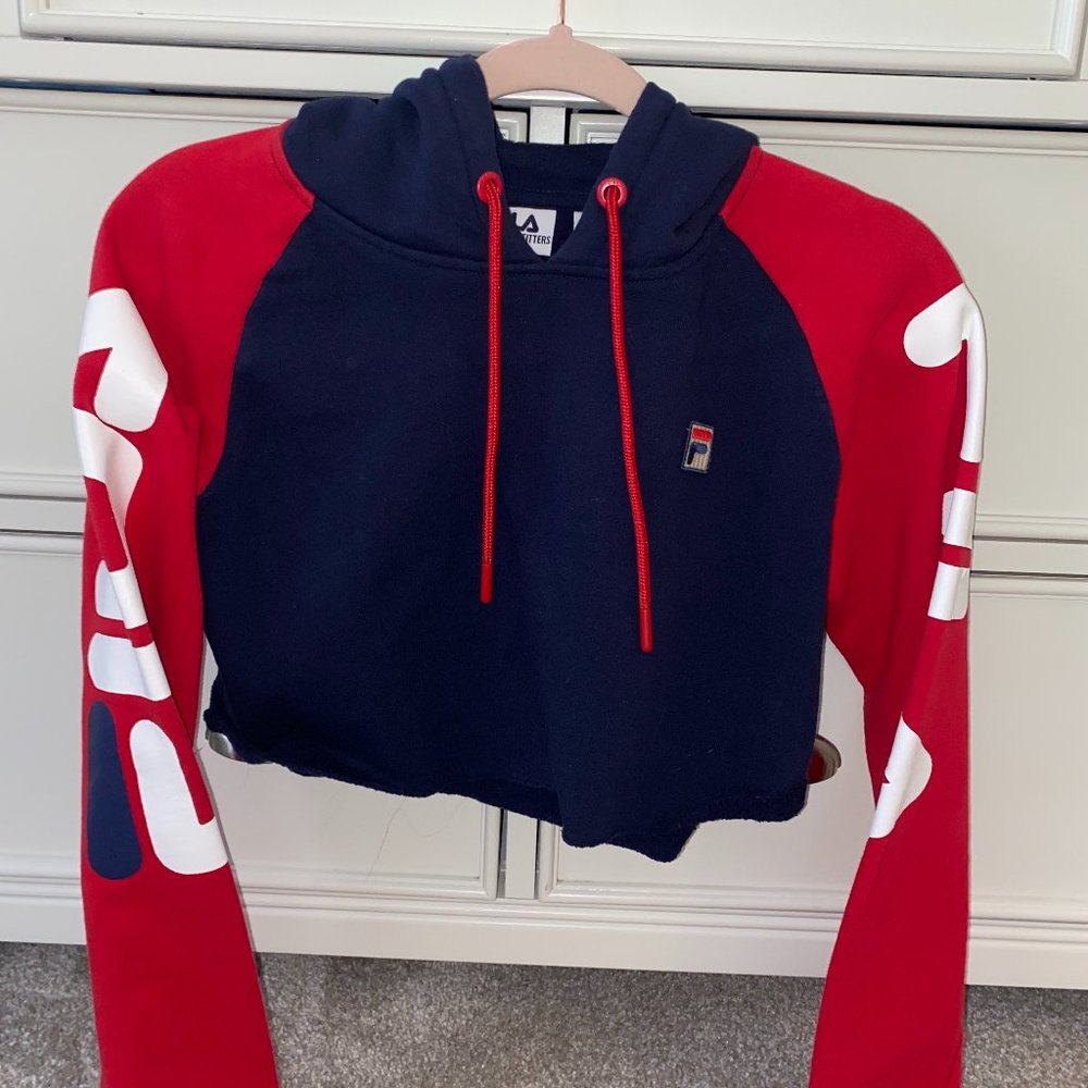 Hooded Cropped Sweatshirt